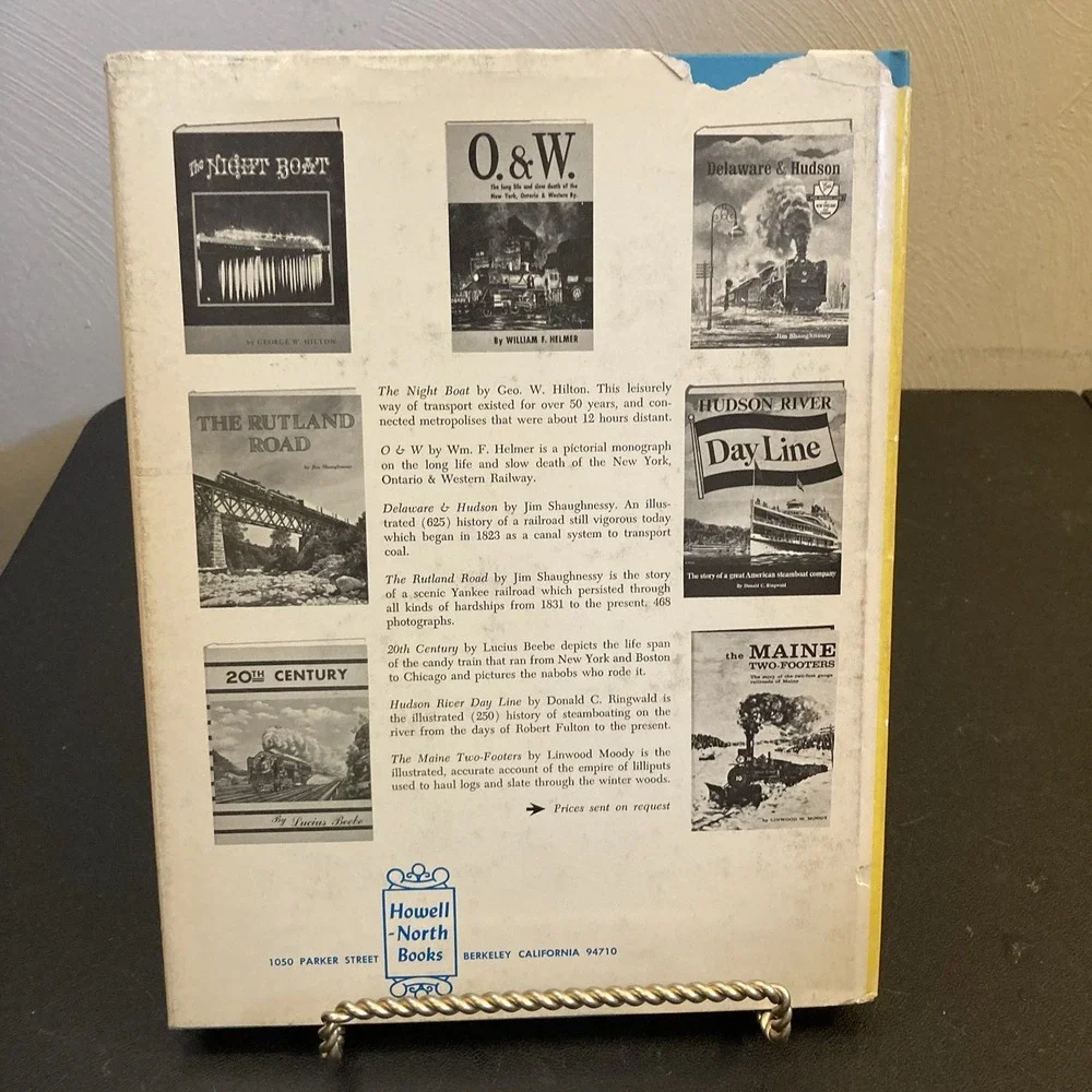Rip Van‎ Winkle Railroads By William Helmer HC DJ
